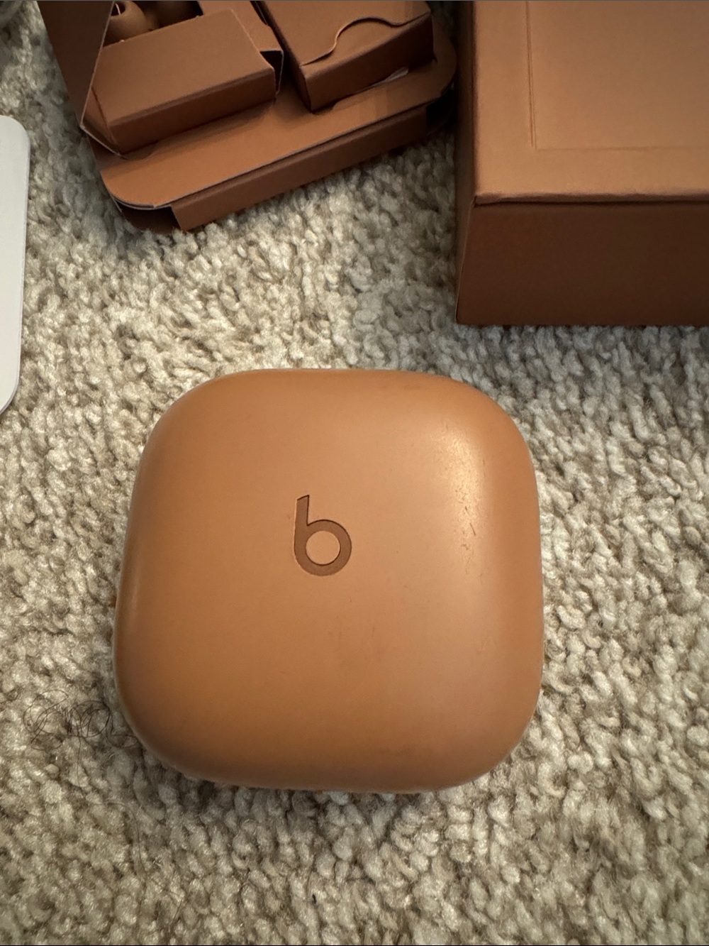 Beats by Dre Beats x Kim True Wireless Earbuds in Brown/Tan - Picture 4 of 14